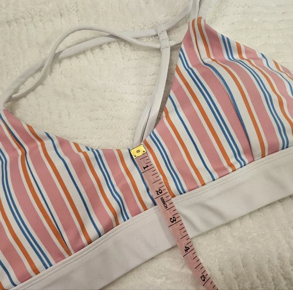 Cleo Harper Riley Bralet Striped Multi-Color Size S - Picture 9 of 10